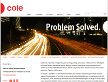 Tablet Screenshot of colestl.com